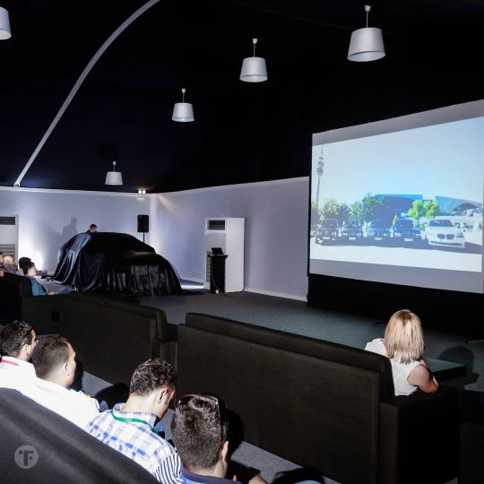 BMW corporate training event