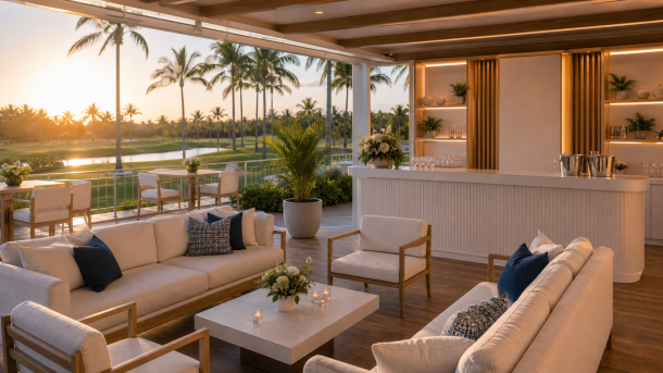 hospitality suites in Florida by THRILLFORGE