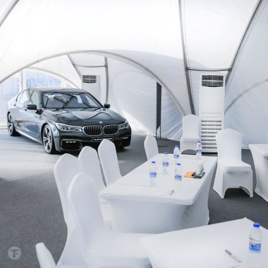 BMW corporate training event